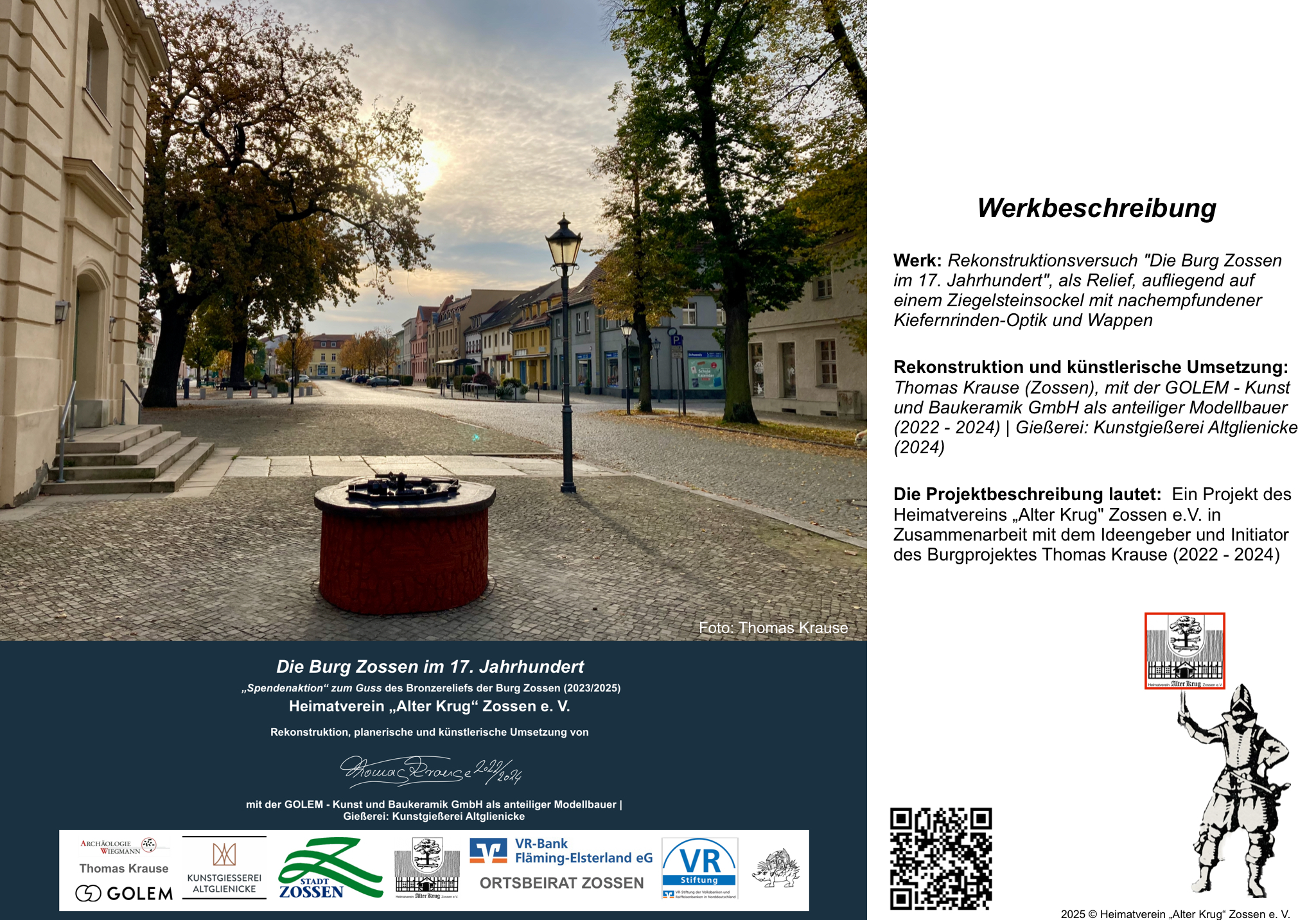 Beschreibung Burgprojekt Zossen 2025